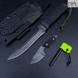 Нож Нескладной (с огнивом) 903 BQ Wk 19069  Ножны Kydex (Molle Lok)