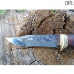 Нож охотничий Волкодав (кожа)